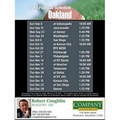 Oakland Football Schedule Postcards - Standard (4-1/4" x 5-1/2")